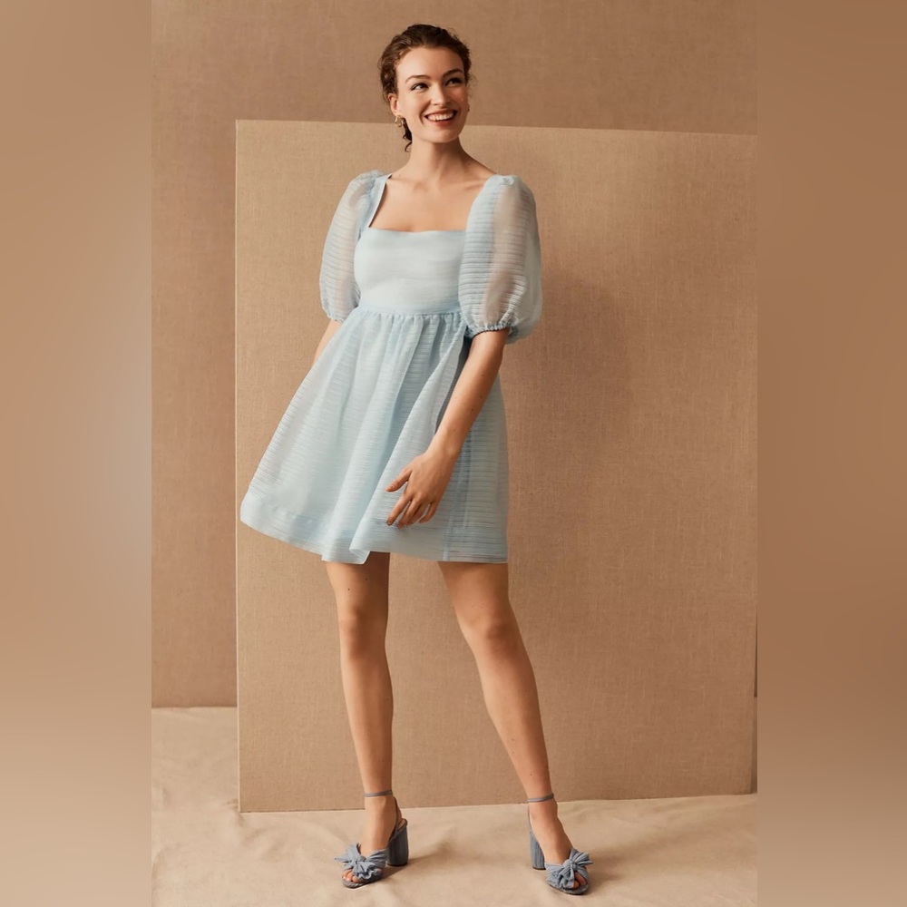 BHLDN x Free People Alaine Mini Dress - Picture 1 of 9